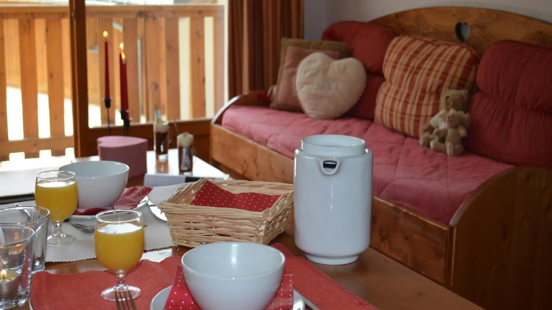 Comfortable Apartment At The Ski Slopes Valfrejus Francie